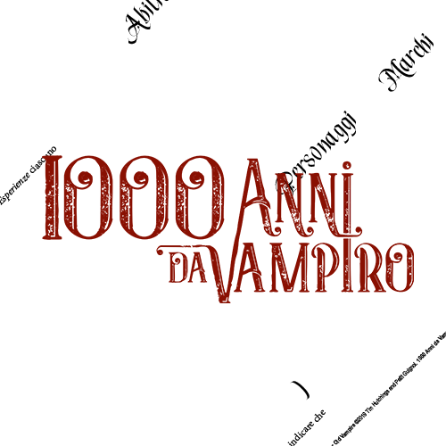 1000 Anni da Vampiro – Scheda Vampiro